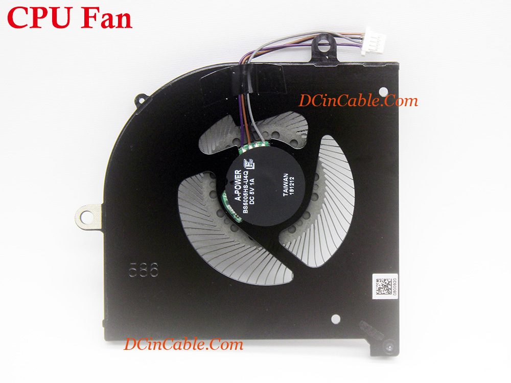 (image for) Free Shipping MSI MS-17G2 Laptop Fan CPU GPU Cooling Left Right Cooler Inside System Assembly